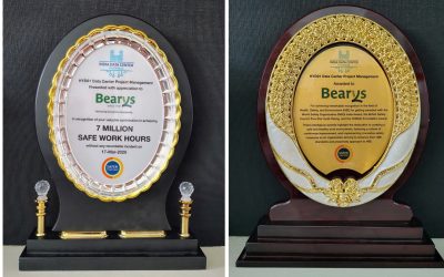 Bearys Recognized by Fluor Daniel and Microsoft for Achieving 7 Million Safe Manhours at Hyderabad Data Center