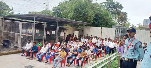 Independence day celebration at NTT Data Centre, Mahape, Mumbai