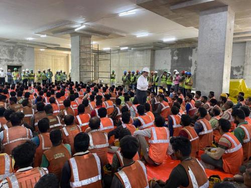 Independence day celebration at NTT data center park